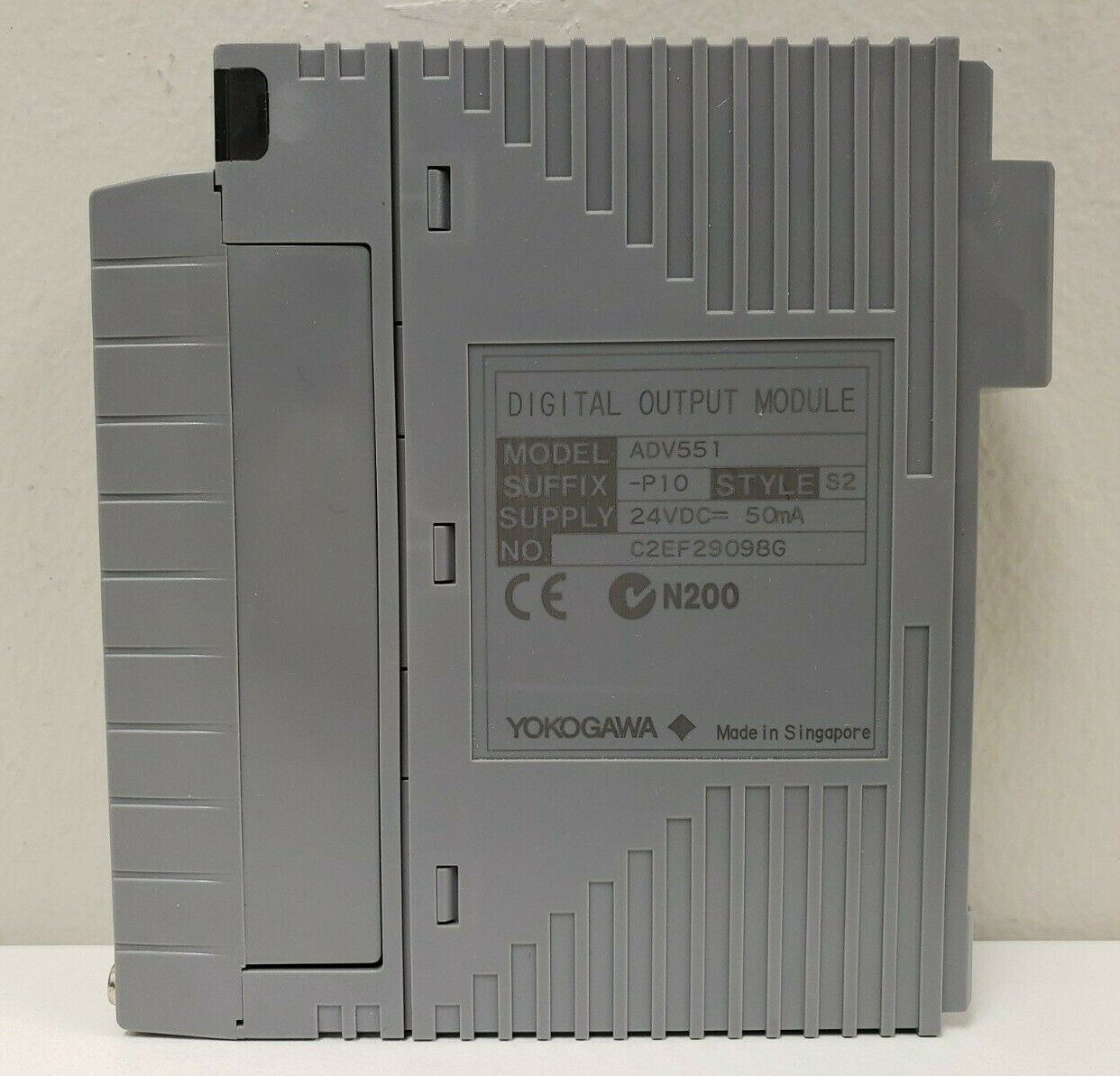 YOKOGAWA ADV551 ADV551-P10 STYLE S2 DIGITAL OUTPUT MODULE w/ ATD5A-00 S1