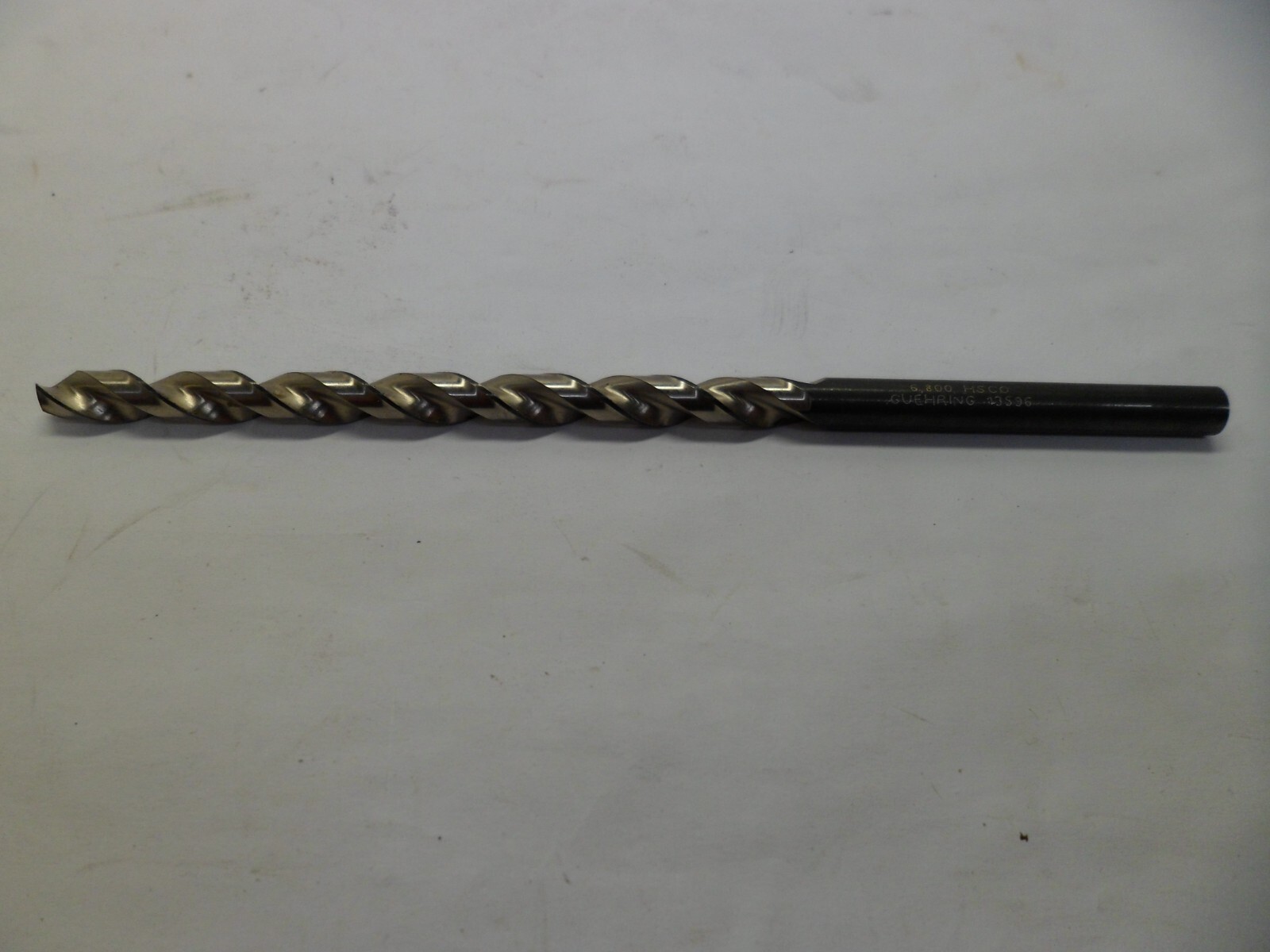 GUEHRING 13596 TWIST DRILL 6.800 mm. HSCO 6″ LONG CARBIDE N.O.S. Free ship USA