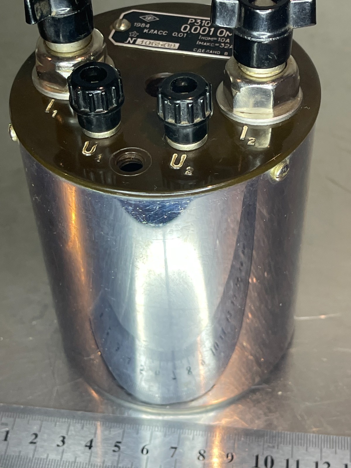 0.001 Ohm Ω Resistance Standard Resistor Calibrator Accuracy 0.01% Tested