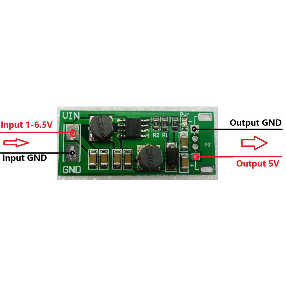 1.5V to 5V DC DC Buck-Boost Converter Step Up Step Down Voltage Regulator Board