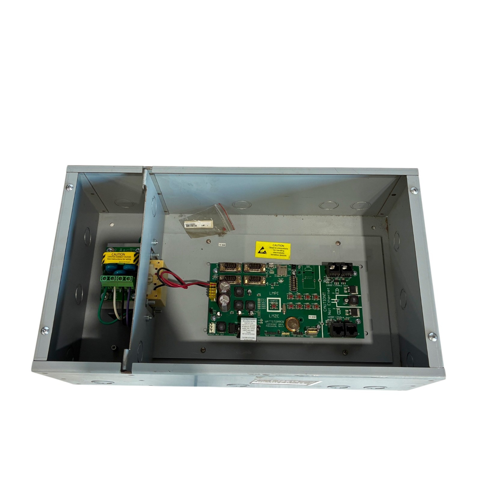 WattStopper LMZC-301 DLM Zone Controller Scheduler & Network Interface Enclosure