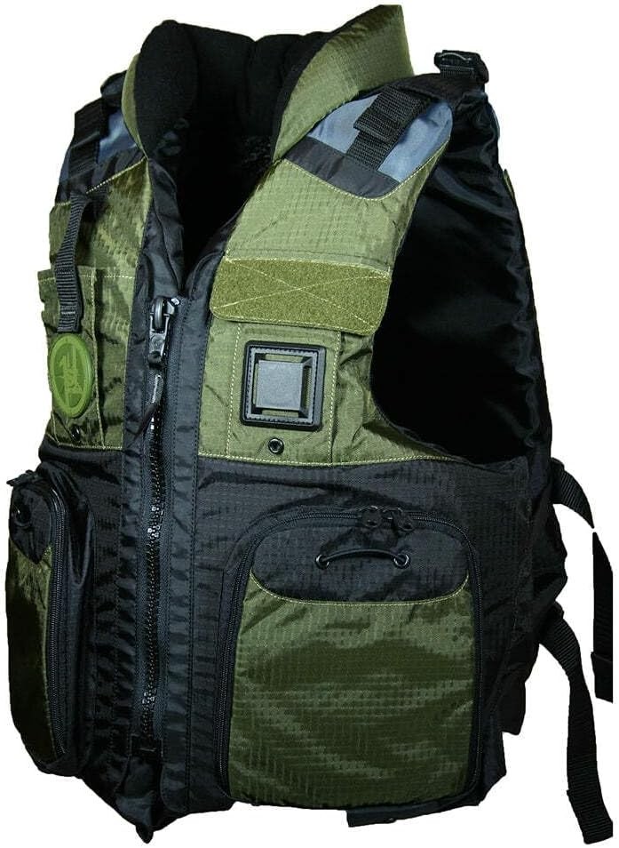 First Watch AV-800 Four Pocket Flotation Vest – Black – XXL to 3XL