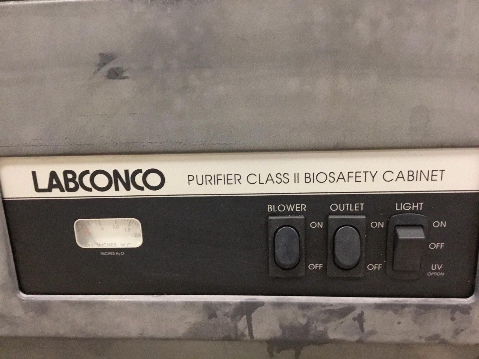 Labconco 36208 Biohazard Purifier Cabinet Class II Type A/A-B3 WORKING