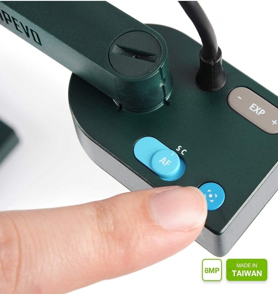 IPEVO Ziggi-HD (CDVU-04IP) 5-Mega Pixel USB Document Camera