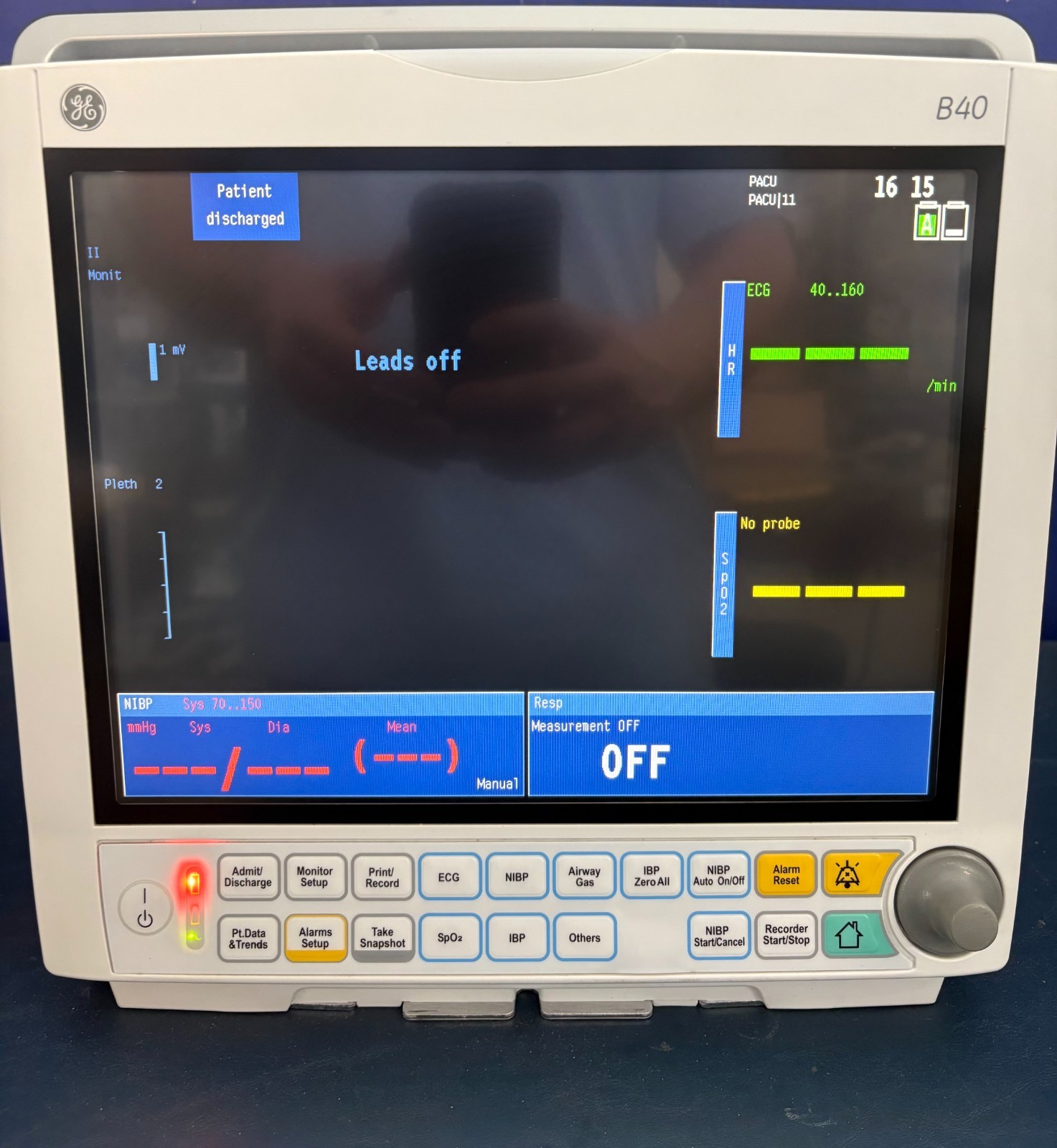 GE B40 Patient Monitor w/ SpO2 Module