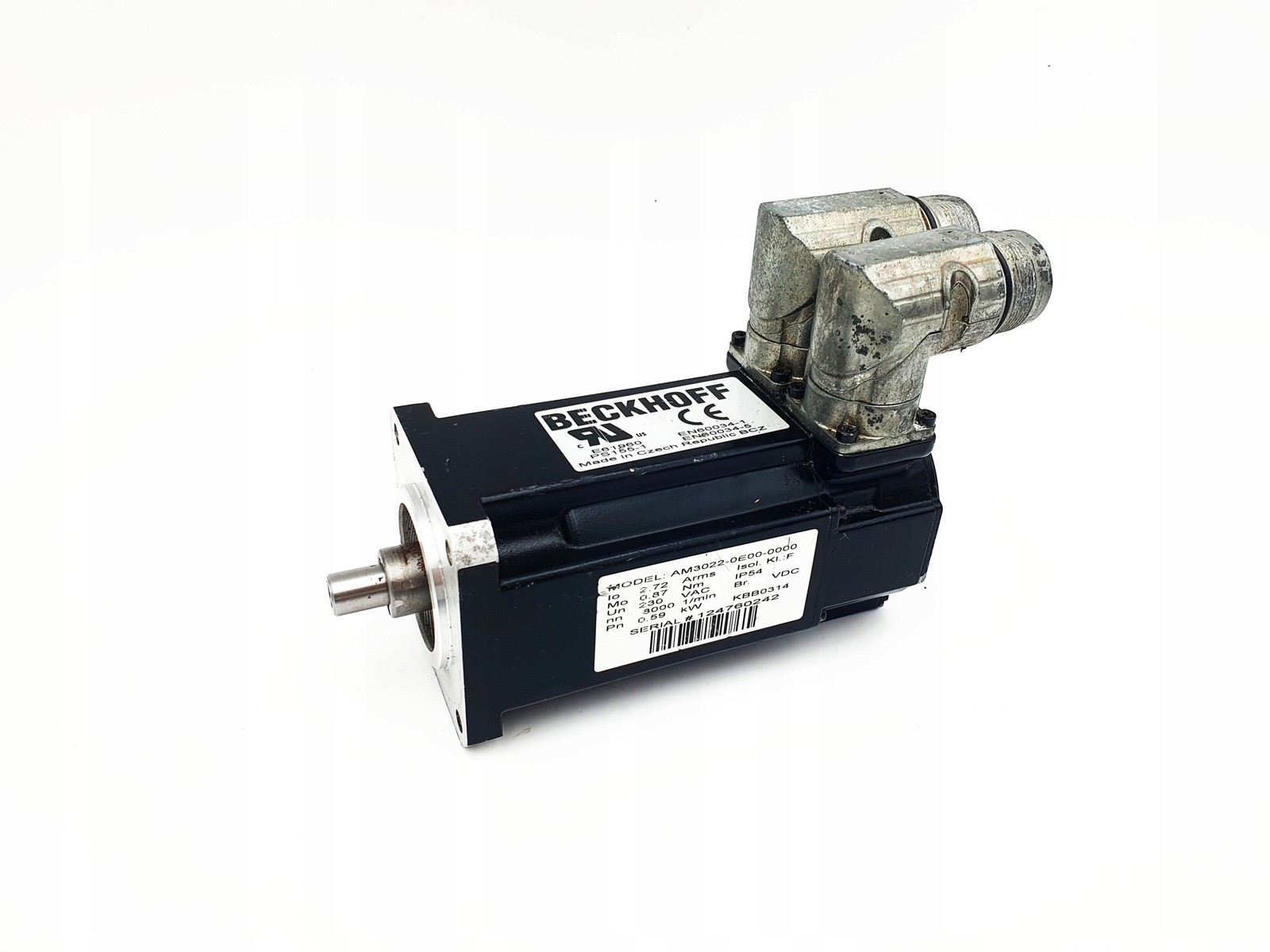 BECKHOFF SERVOMOTOR AM3022-0E00-0-0000 AM30220E0000000