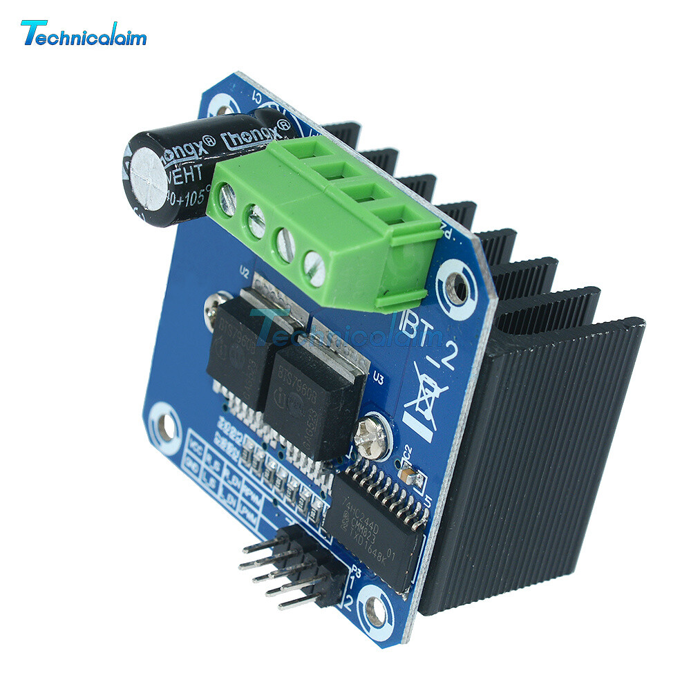 1/2/5/10PCS Double BTS7960B Stepper Motor Driver DC H-Bridge PWM 43A For Arduino