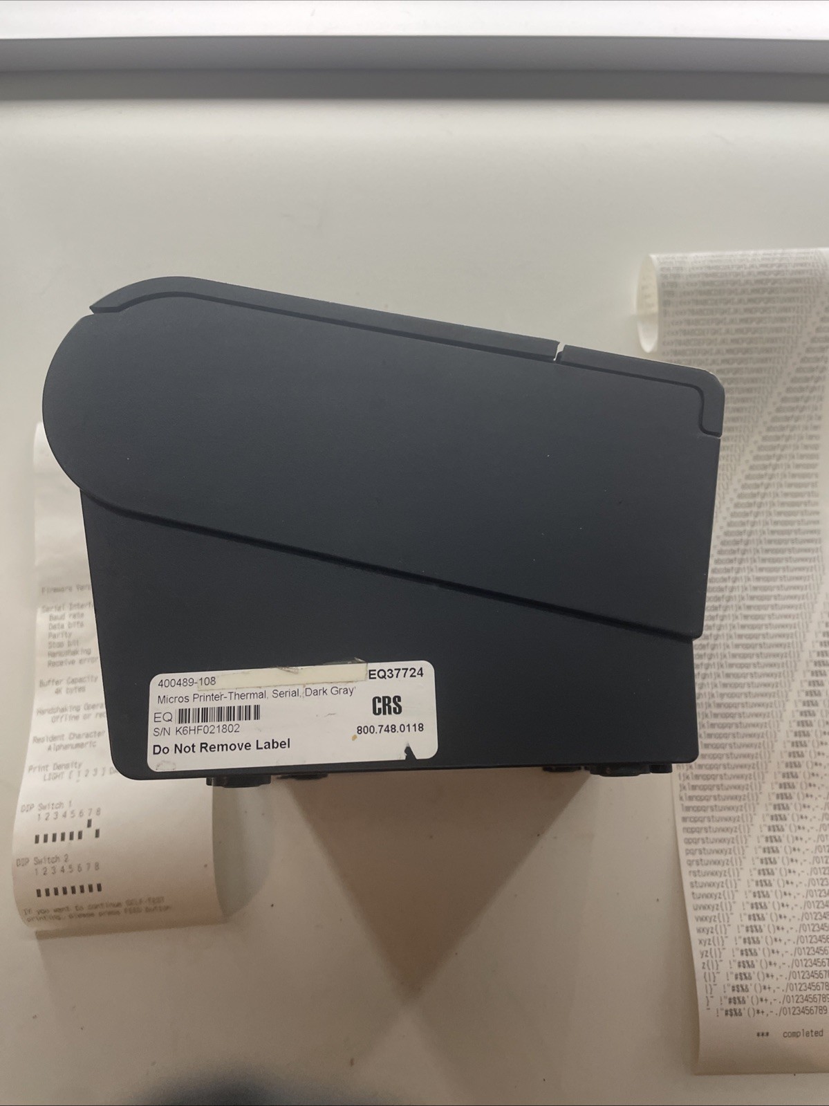 Micros Epson M129H TM-T88IV Thermal POS Receipt Printer IDN Tested!