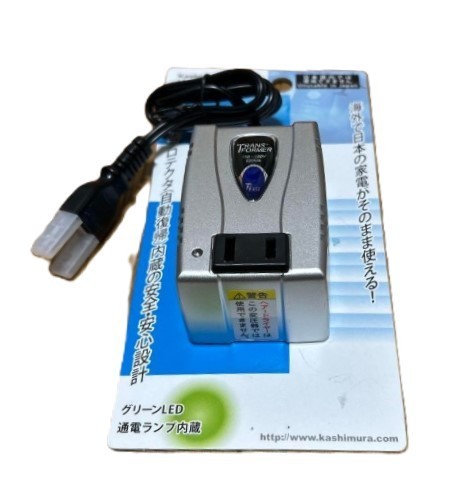 KASHIMURA WT-32U Voltage Down Transformer 110V-130V to 100V/ 120W