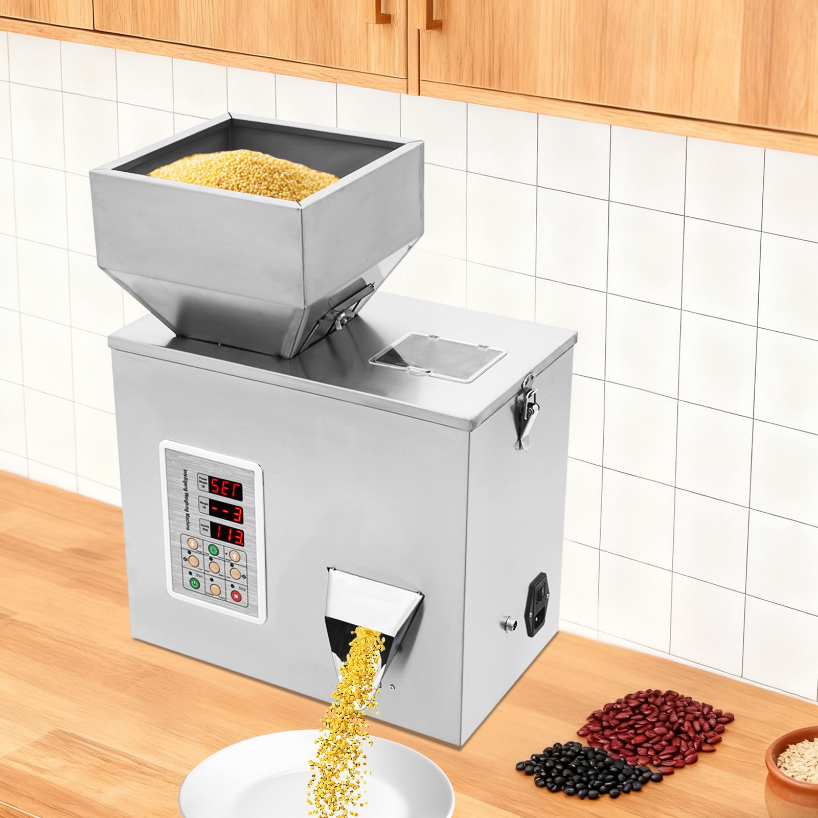 Automatic Intelligent Weighing Filling Machine Adjustable Particle Dispenser