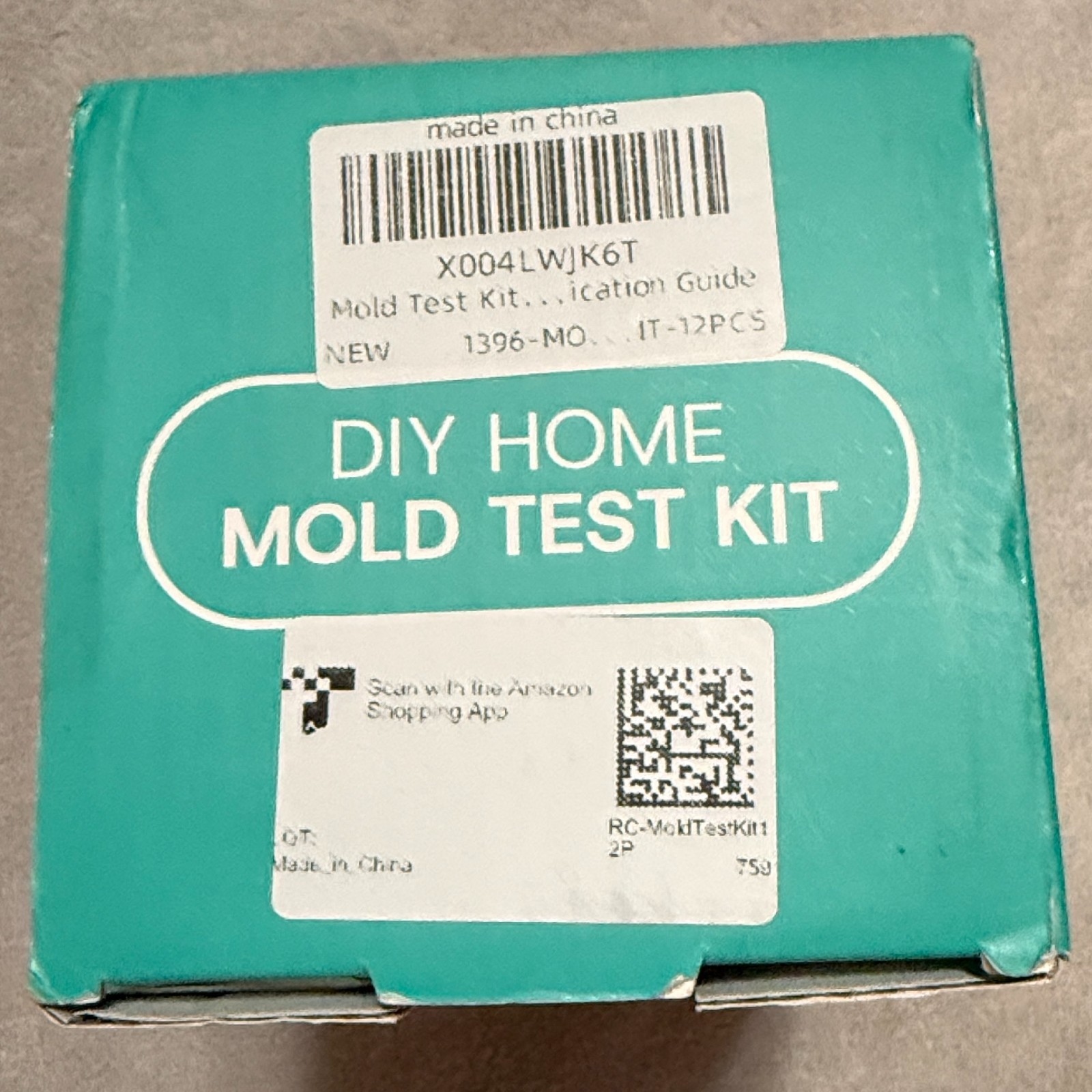 Mold Test Kit for Home – 12 piece DIY Mold Detector with Detailed Identification