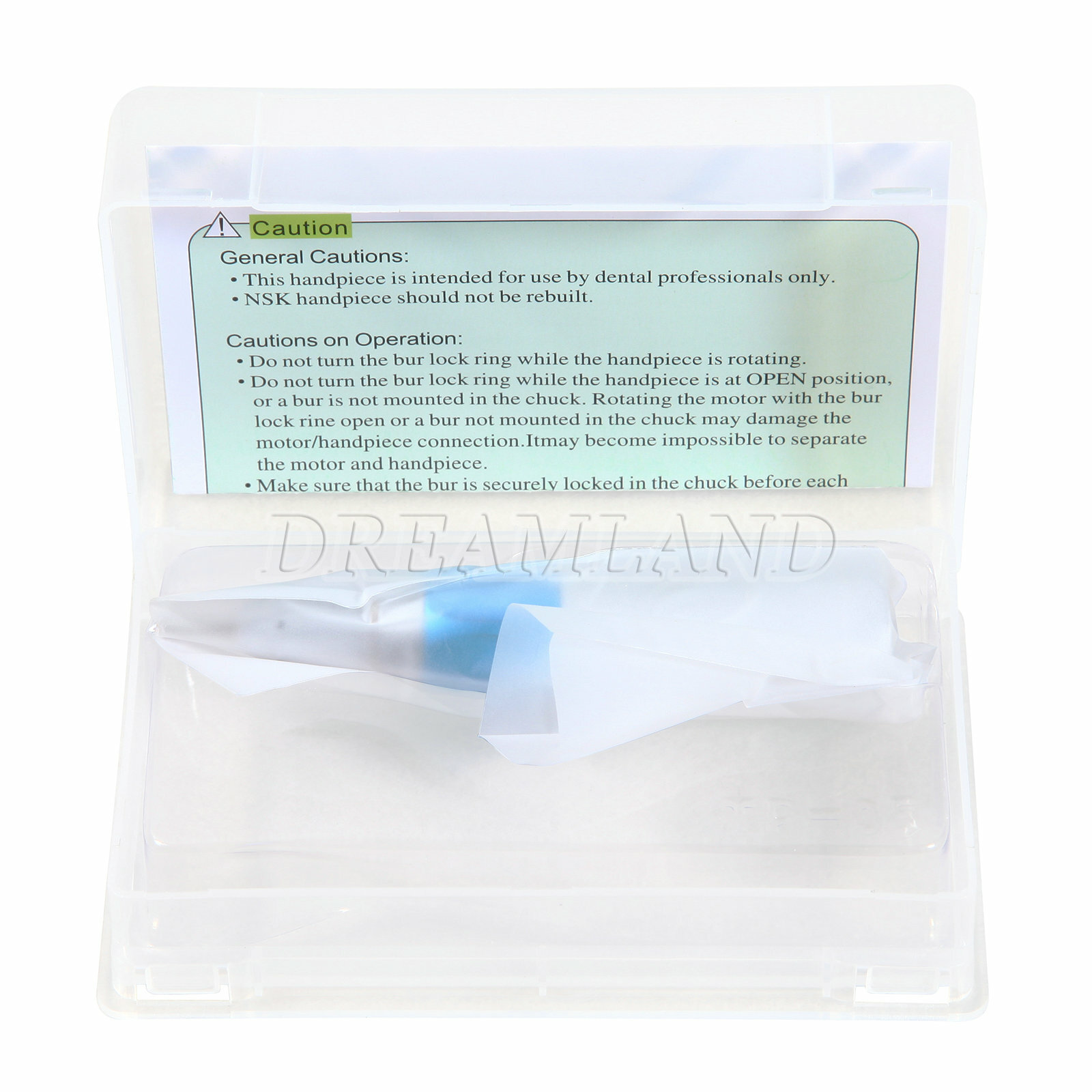 10* NSK Style Dental Straight Nosecone Handpiece Slow Low Speed E-type USA YB-EX
