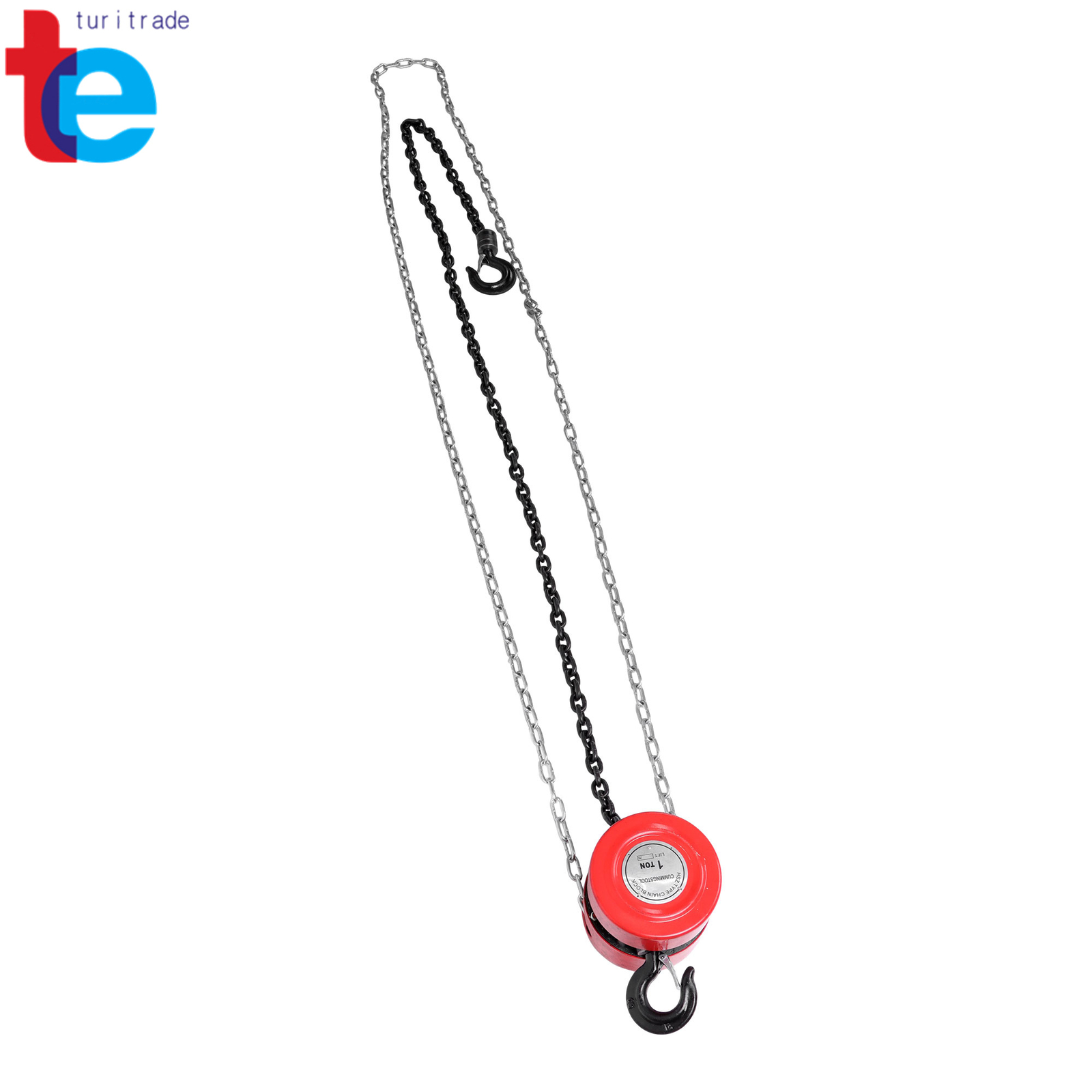 1 Ton Heavy Duty Chain Hoist 2200LBS Lift Hoist Puller Block Hand Tool Winch NEW