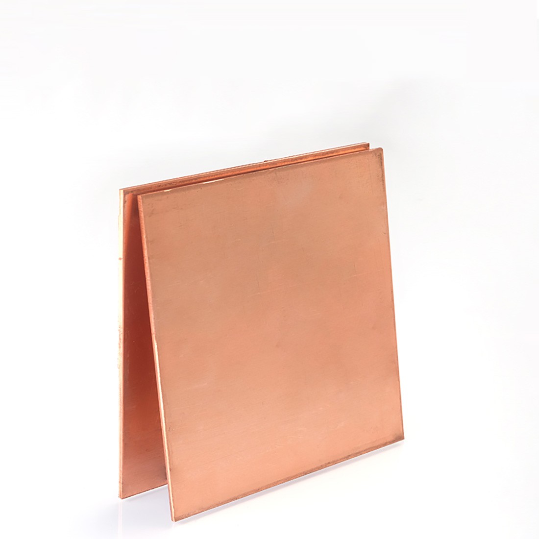 0.3-6mm Natural 99% Pure Copper Sheet Plate Metal guillotine cut -Multiple Sizes
