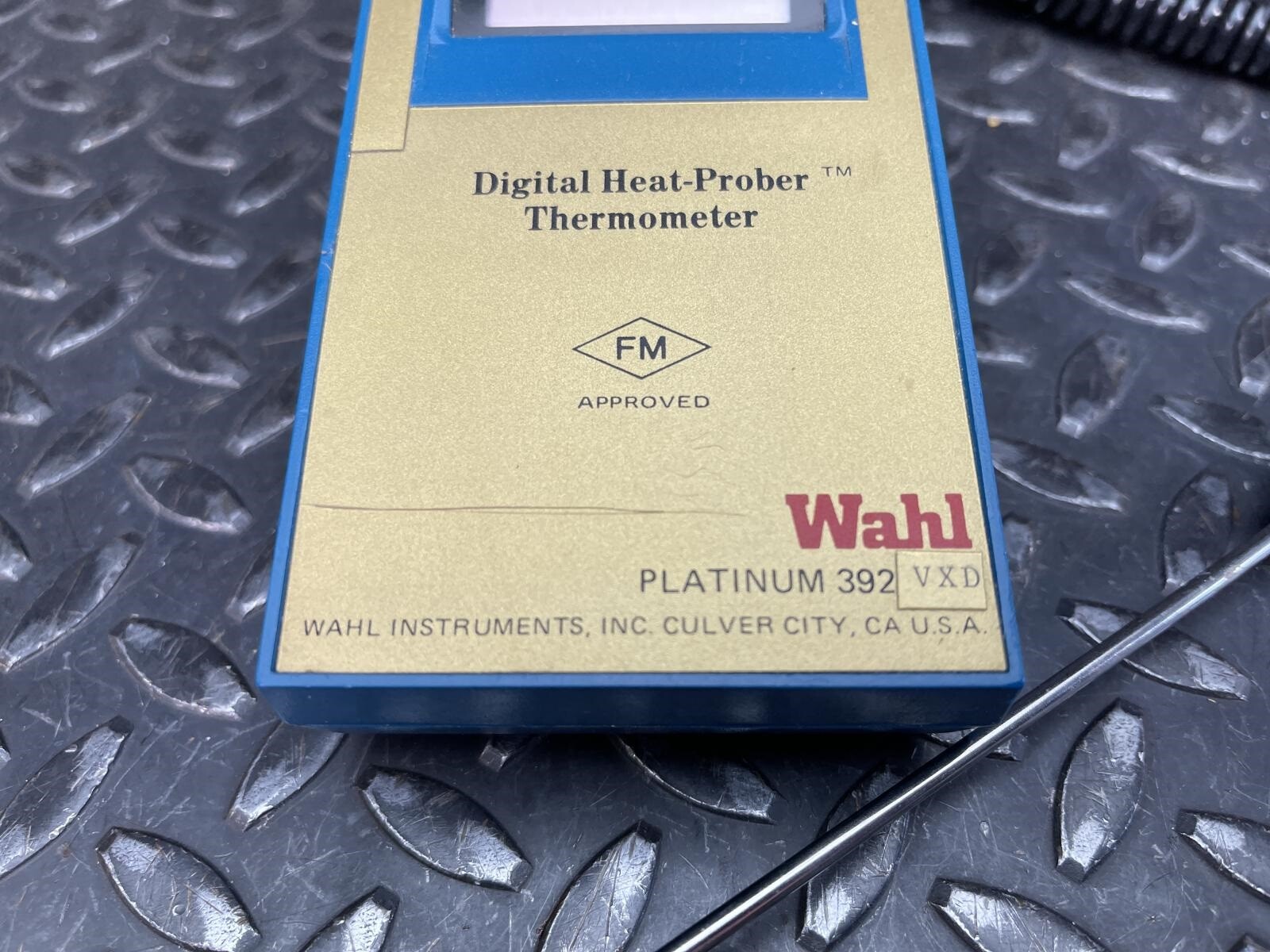 Wahl Platinum 392VXD Digital Heat-Prober Thermometer -60.0/752F (-51.1/400C) RTD