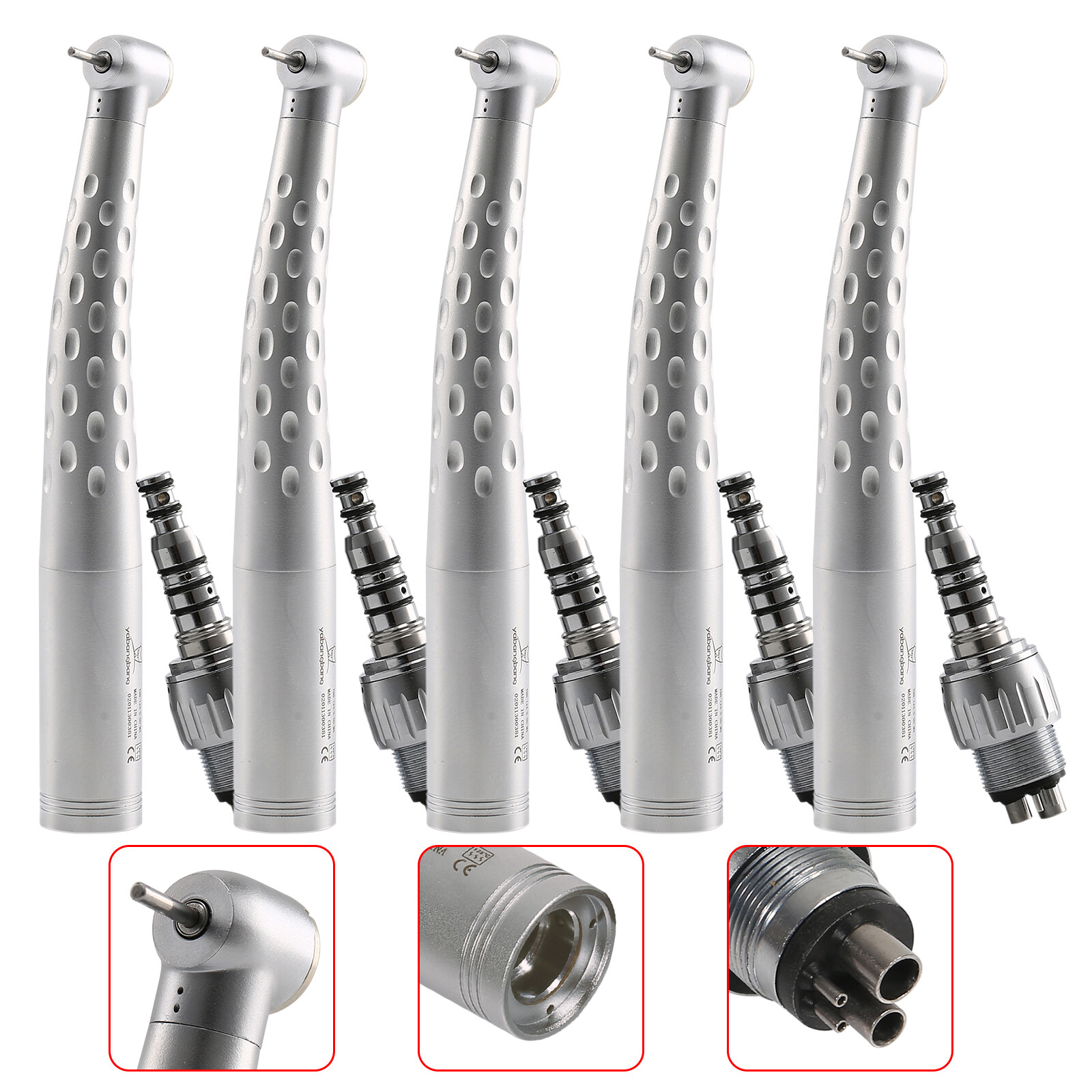 1-5 Dental High Speed Handpiece standard Head GB4 fit Kavo 4Hole coupling Swivel