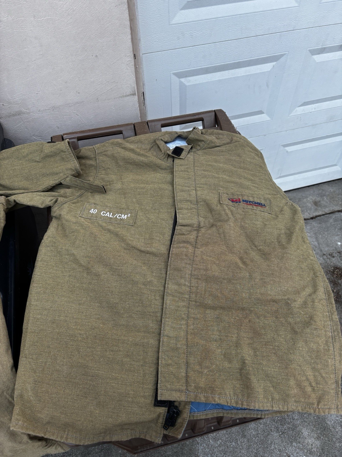 Mitchell HRC 4 40 Cal Super Lightweight Arc Flash Jacket Overalls Kit With Air