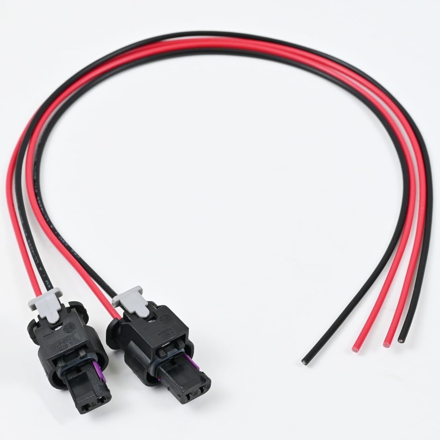 2 PCS Side Marker Light Pigtail Chrysler 300 2015-2024 Connector Wire