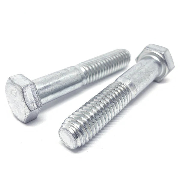 M4-.7×40 Class 8.8 Hex Cap Screws Zinc Clear