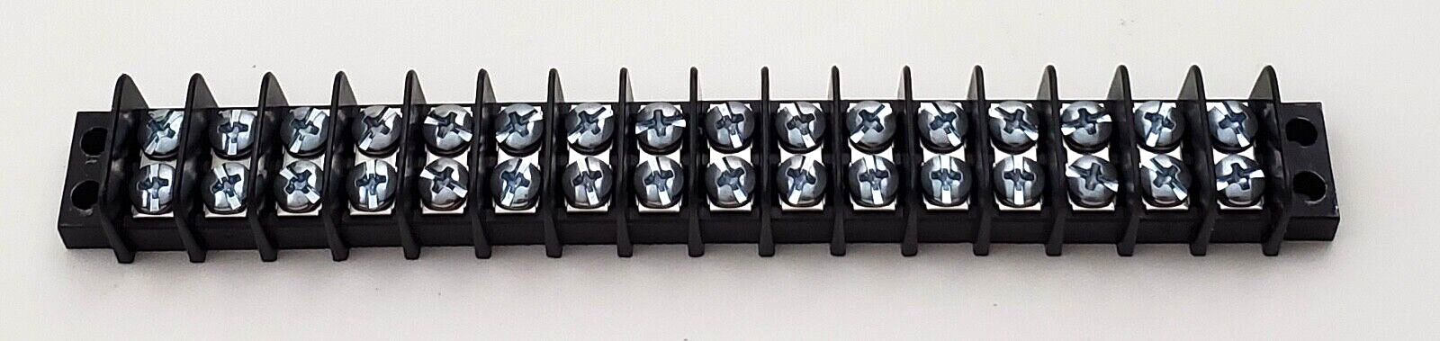 Molex 0387600116 16 Position Dual Row Screw Terminal Strip Block 6-5/8″ Long