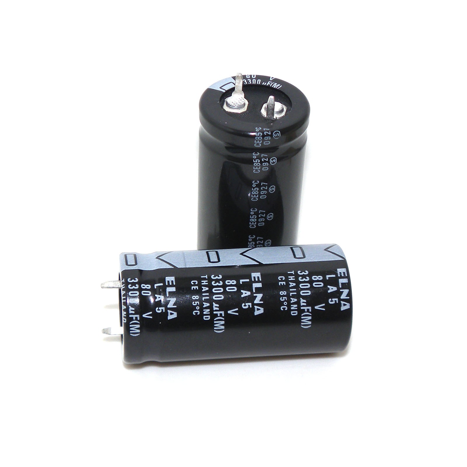 2x 3300uF 80V ELNA Electrolytic Capacitor 80V3300uF 22×45 mm