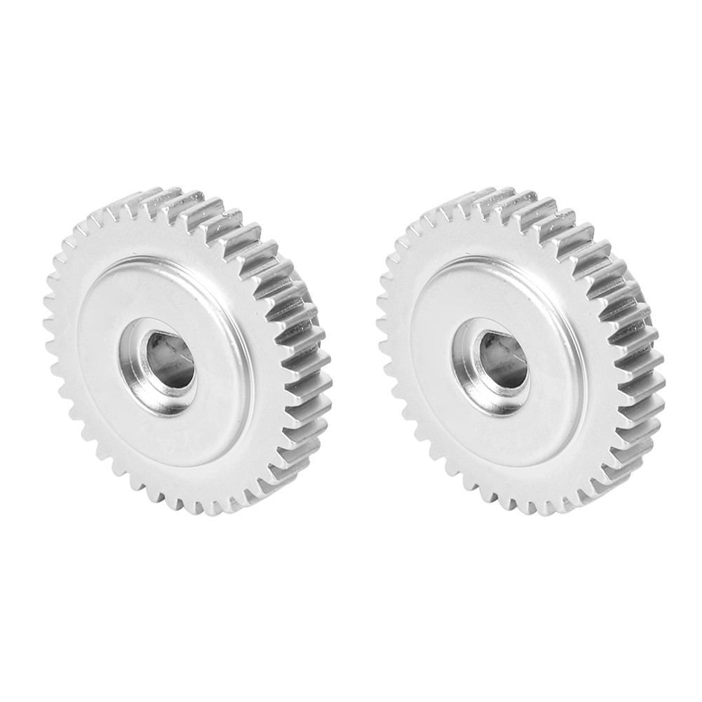 2Pcs Durable 40 Teeth D-Hole Gear For Robotics Metal Material Easy To Use