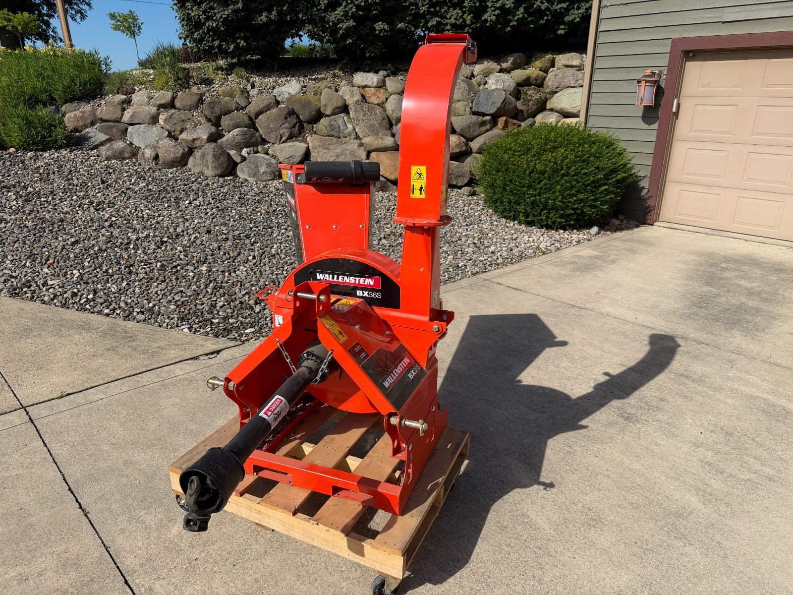Wallenstein BX36x Woodchipper