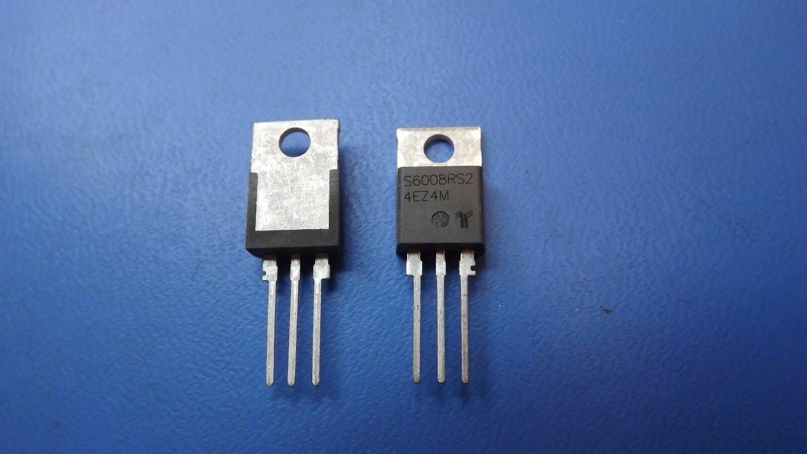 (5PCS) S6008RS2 LITTELFUSE/TECCOR 8A, 600V, SCR, TO-220AB