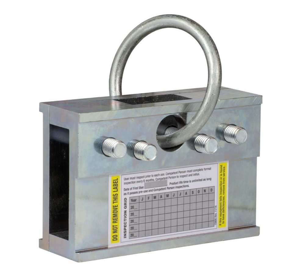 Roof Zone 13864 2-Way Standing Seam Roof Anchor Fall Protection Safety Clamp