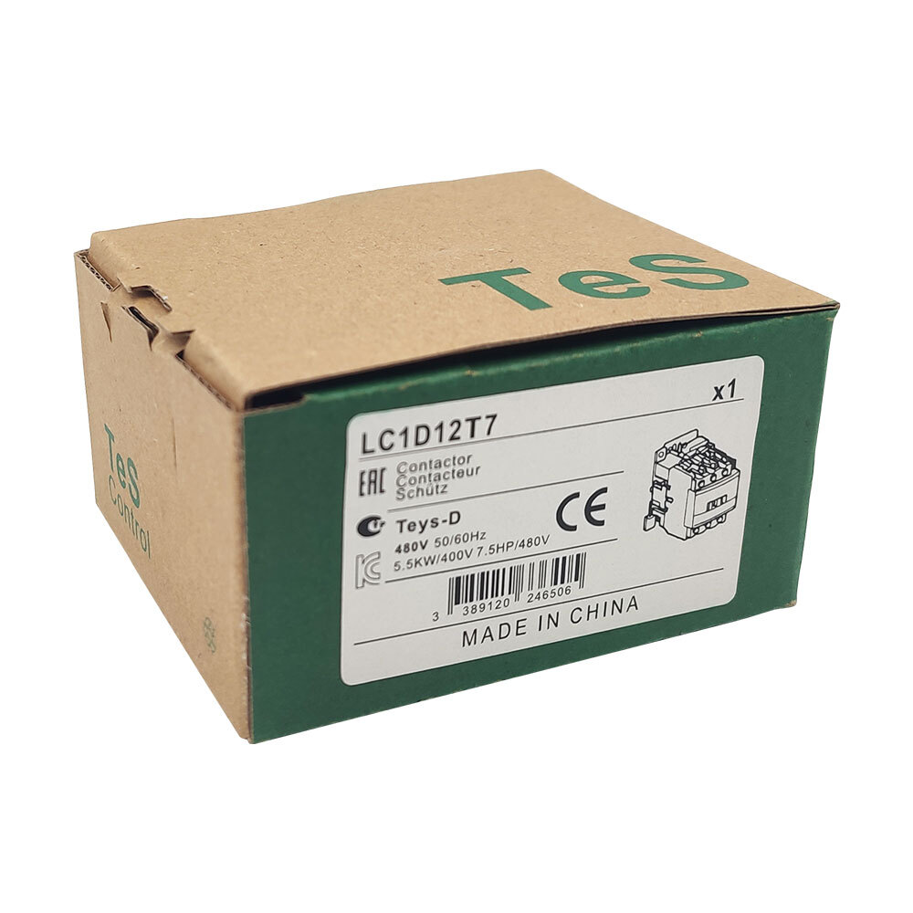 LC1D12T7 replace TeSys Deca Schneider Contactor LC1D12T7 12A Contactor 480V coil