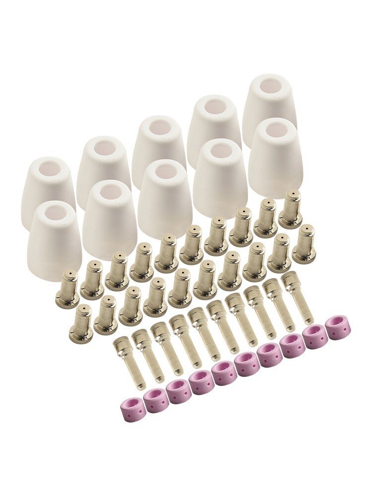 1set Plasma Electrode Tip XT-Shield Cup Ring Kit 0.96mm For ES AB PCM-500i 50pcs