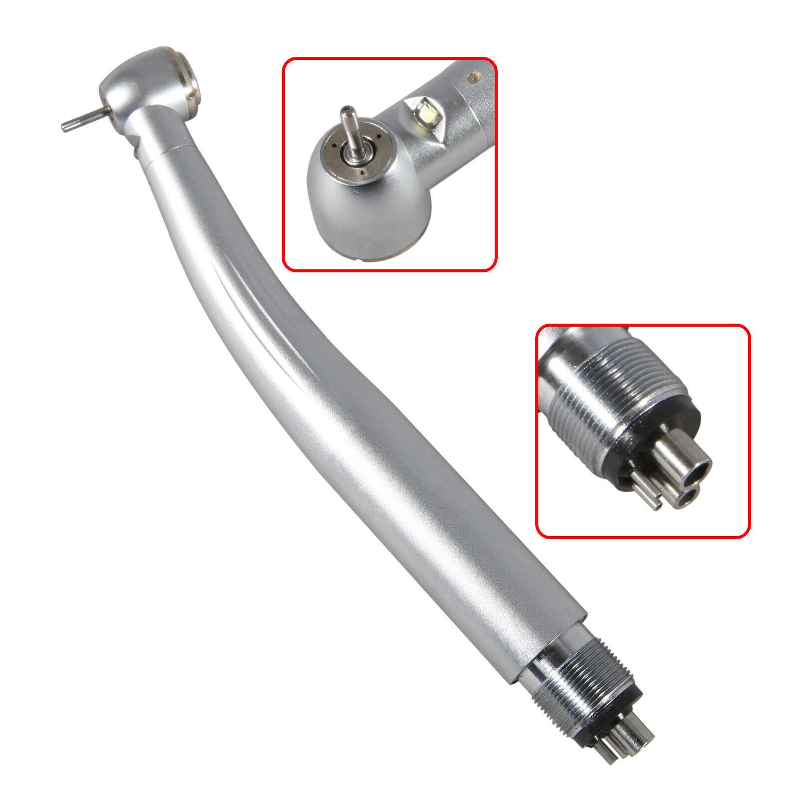 NSK KAVO Style Dental Fiber Optic LED E-generator high speed handpiece 2/4 Holes