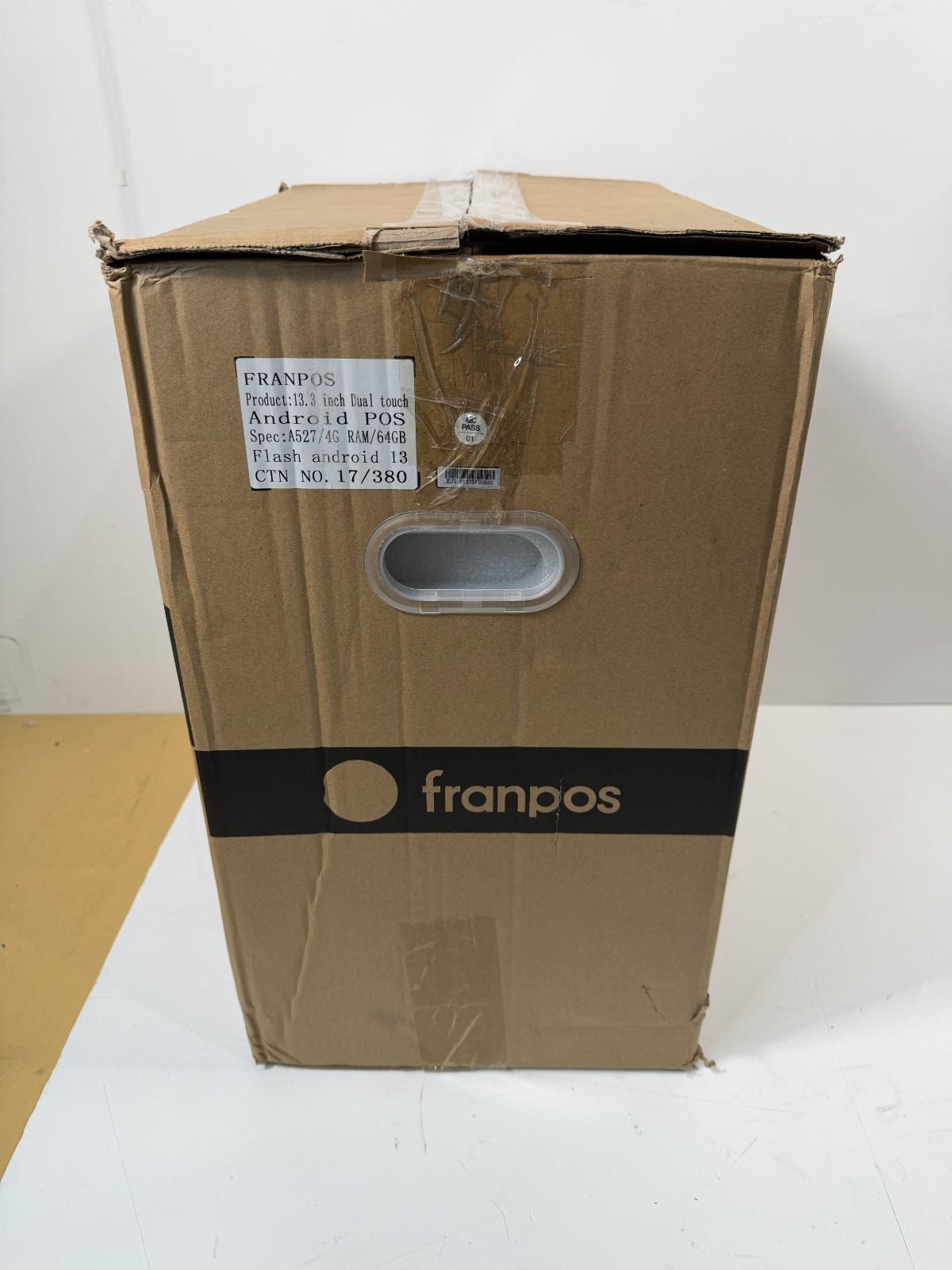 Franpos Dual Touch Customer Facing 13.3″ Android 13 POS Point Of Sale Terminal