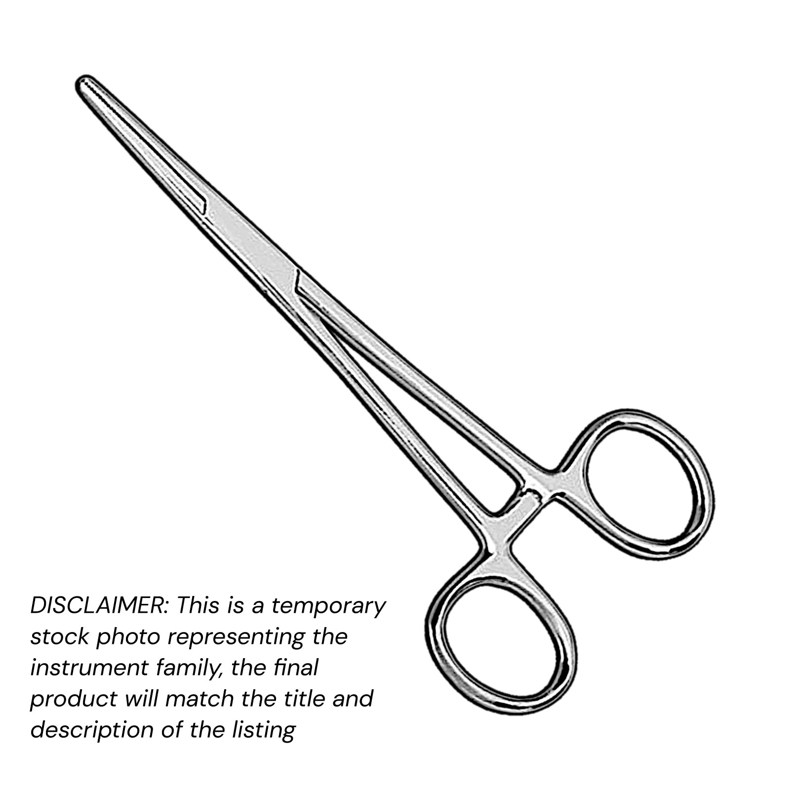 5 pcs Kelly Hemostat Forceps 7.5″ Straight Brushed Stainless Finish XPRS OR Grad