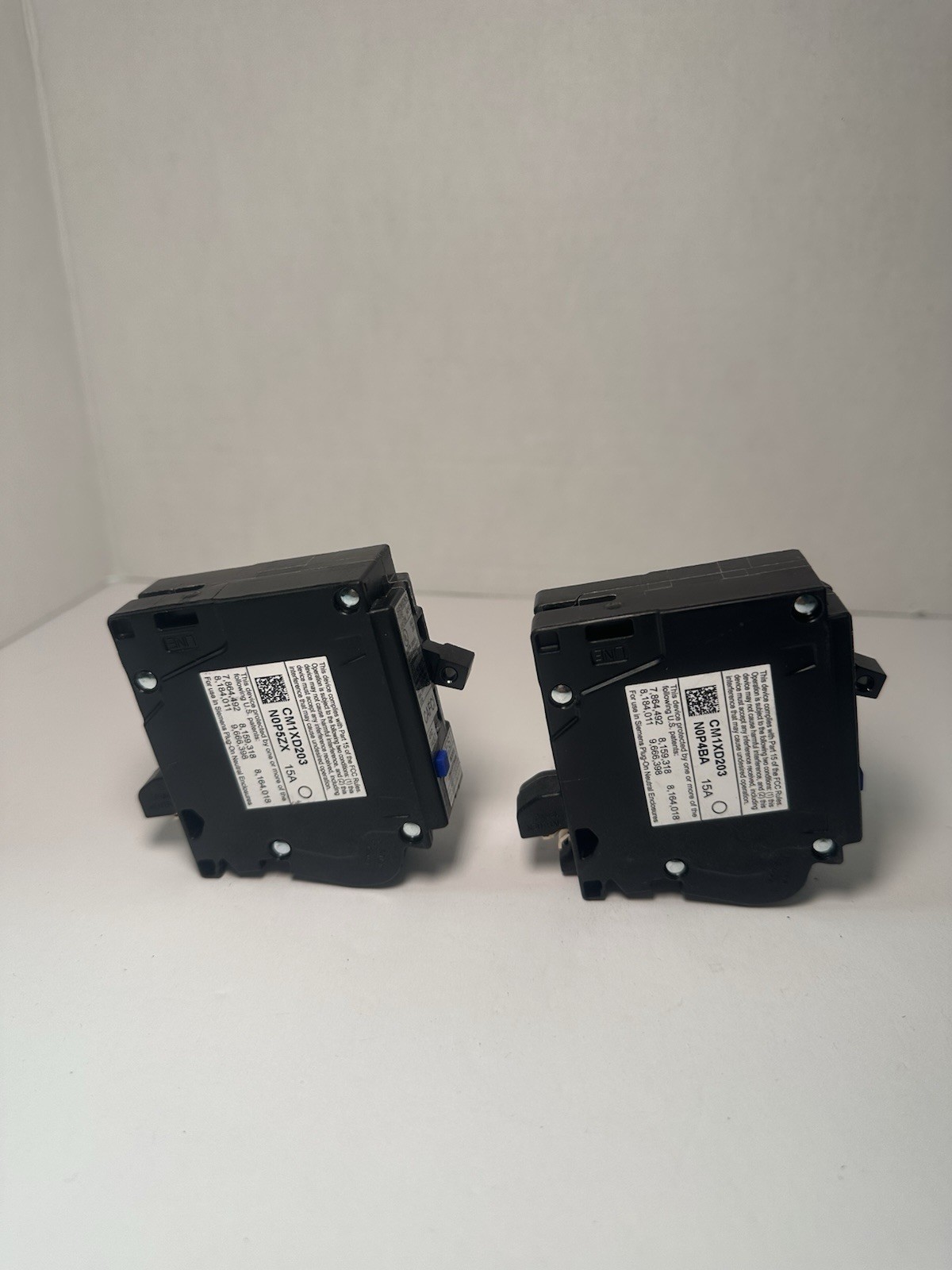 NEW Siemens QAF2N 15 Amp AFCI Combination Arc Fault Circuit Breakers Lot of 2