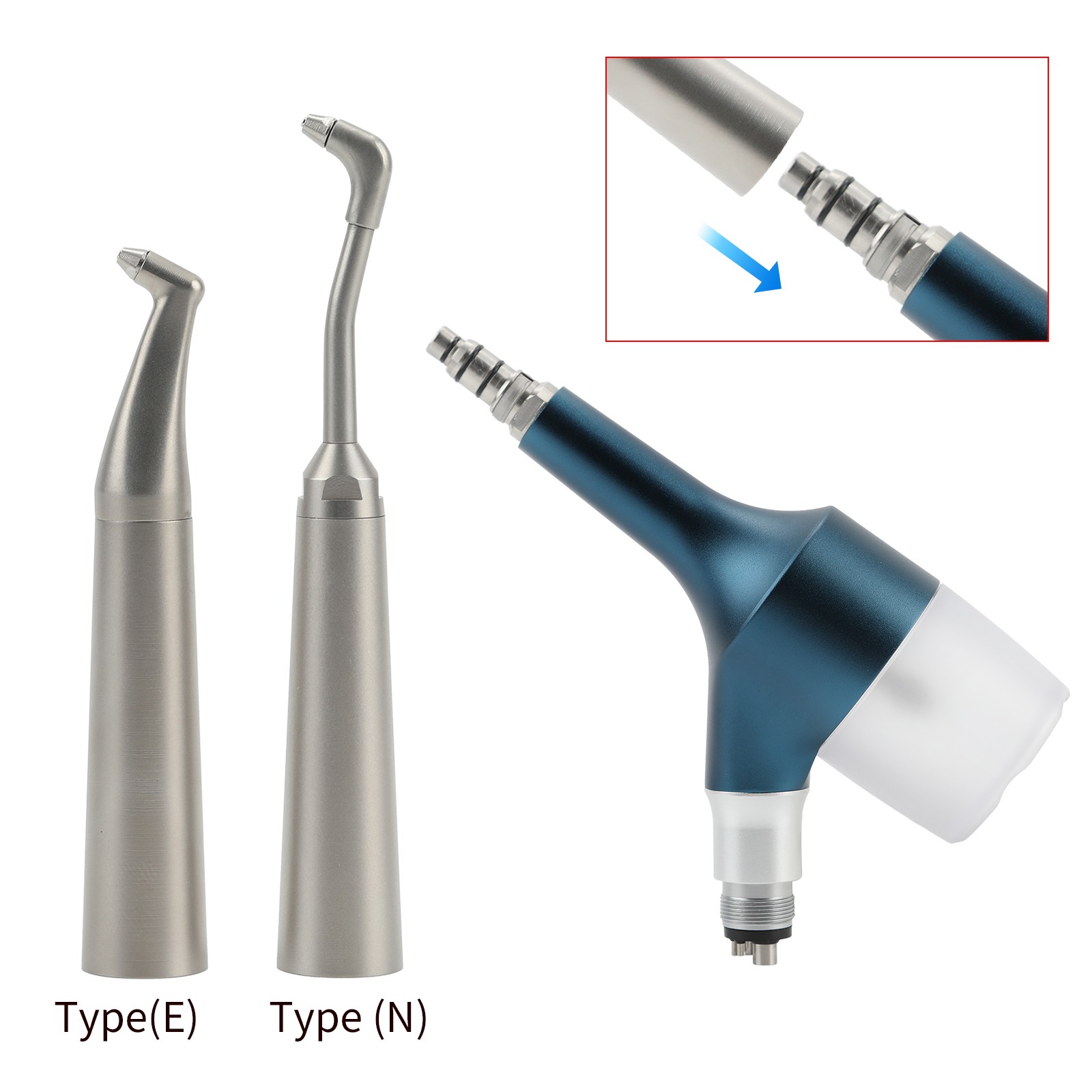 N/E-type Dental Air Flow Teeth Polishing Hygiene Prophy Jet 4 Holes