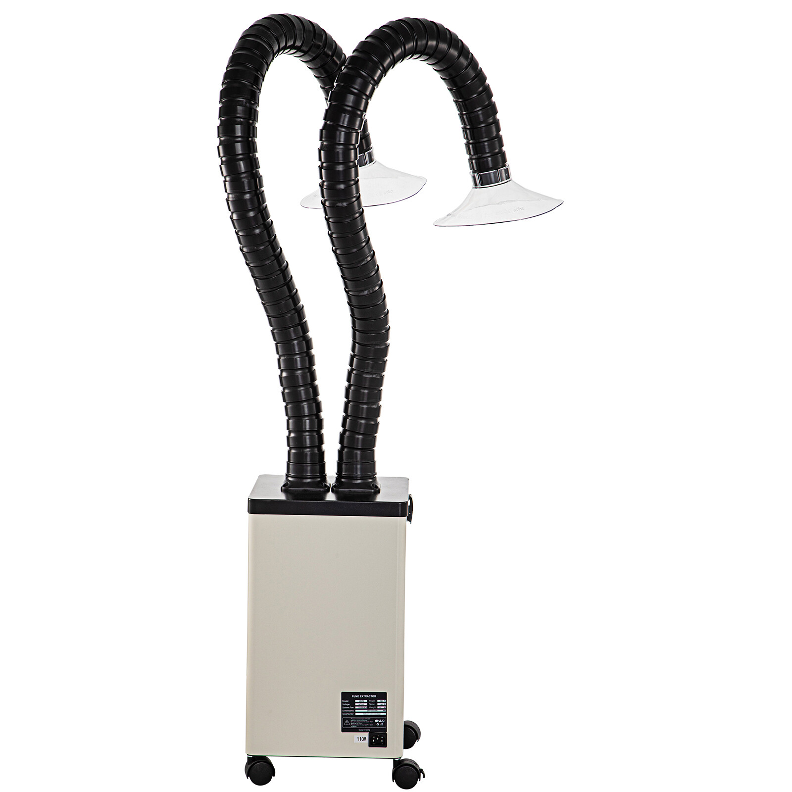 VEVOR 150W Pure Air Fume Extractor 3 Filter Smoke Purifier for Laser Engraver