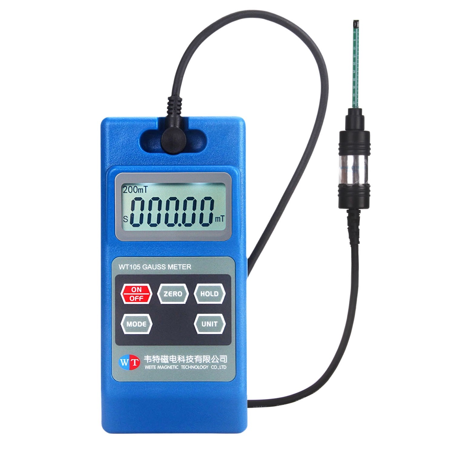 Gauss Meter Handheld Tesla MeterPermanent Magnet Teslameter 1curacy