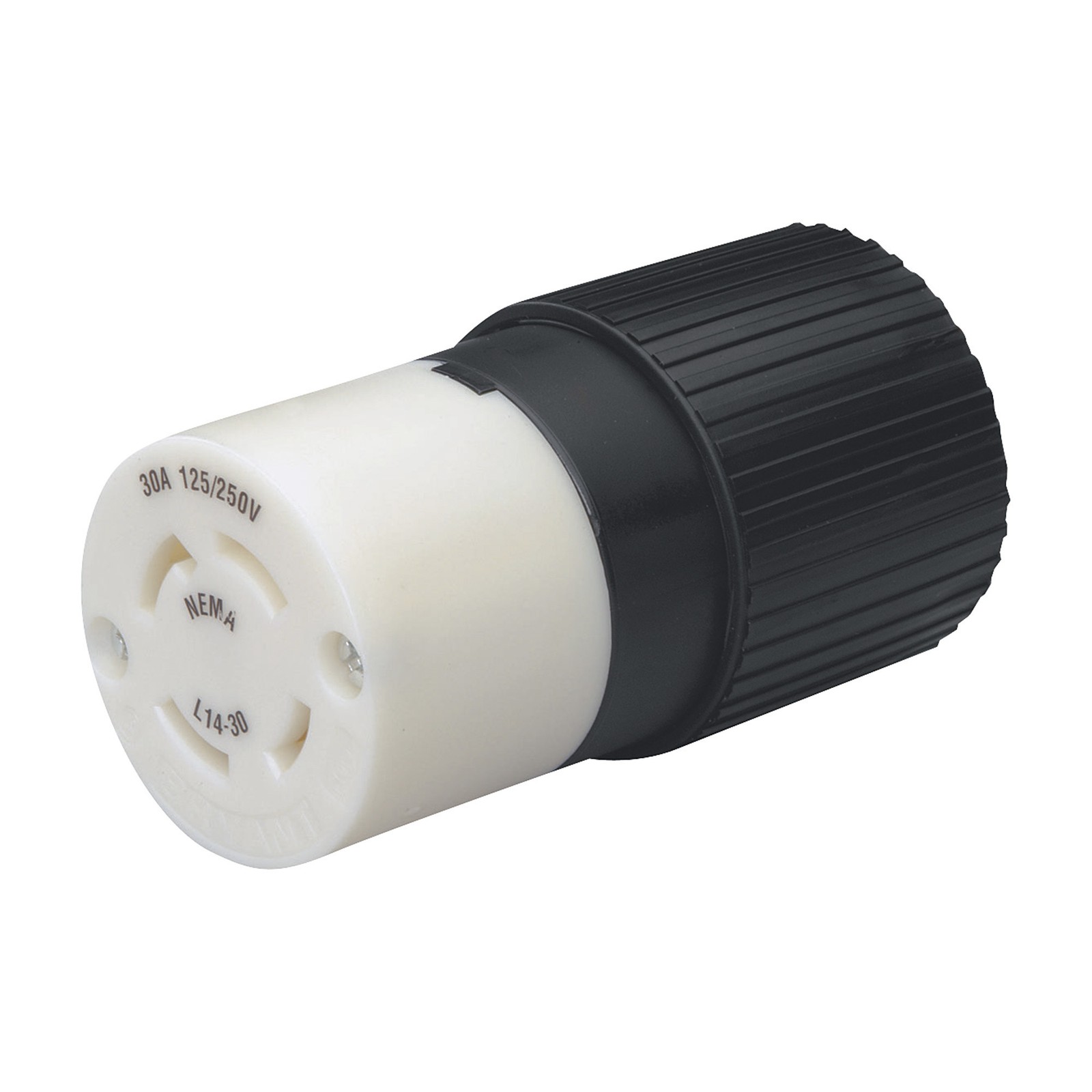 Reliance Generator Plug, 30 Amps, 125/250 Volts, L14-30, Model# L14-30C