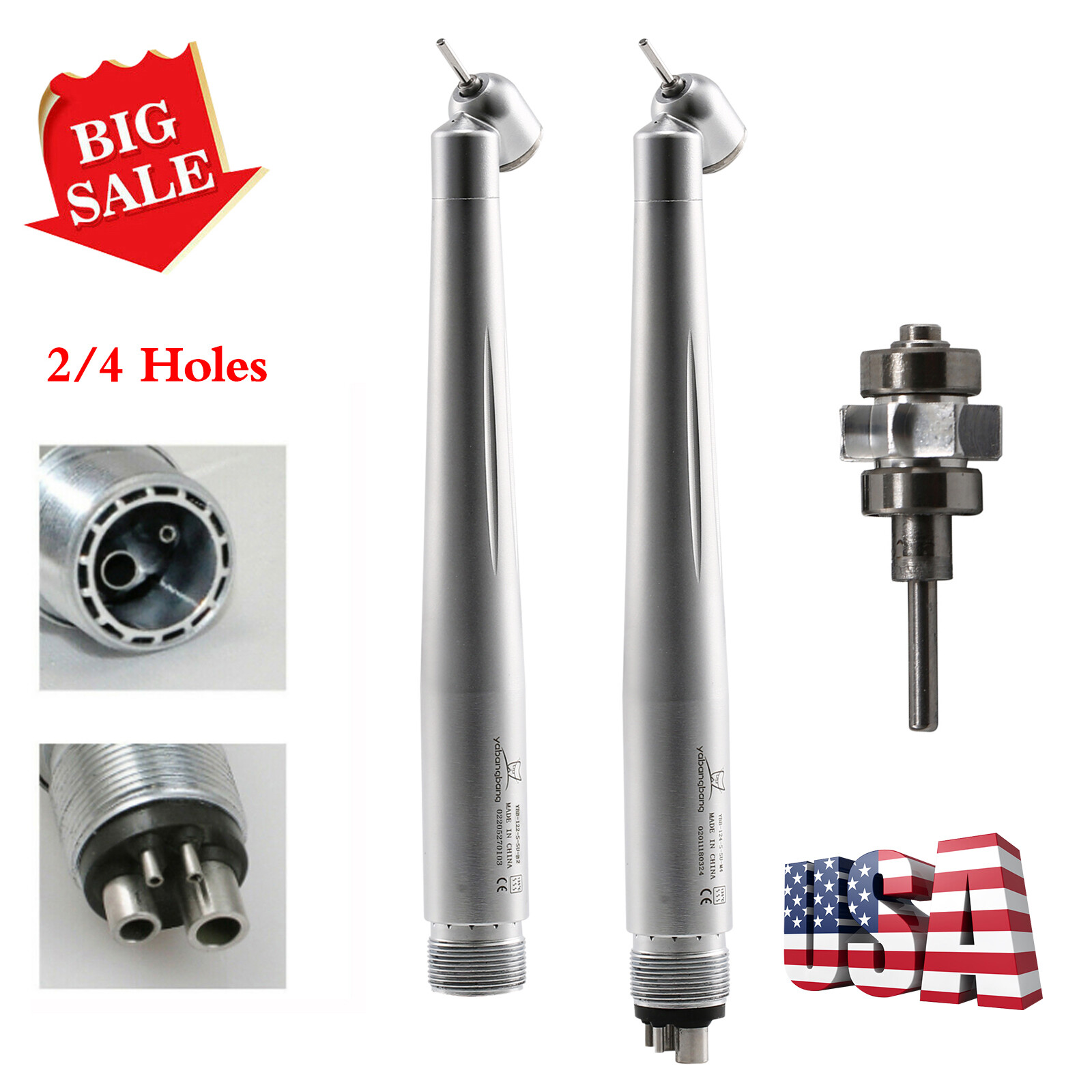 NSK Pana Max Style Dental 45° 45Degree High Speed Handpiece Surgical Air Turbine