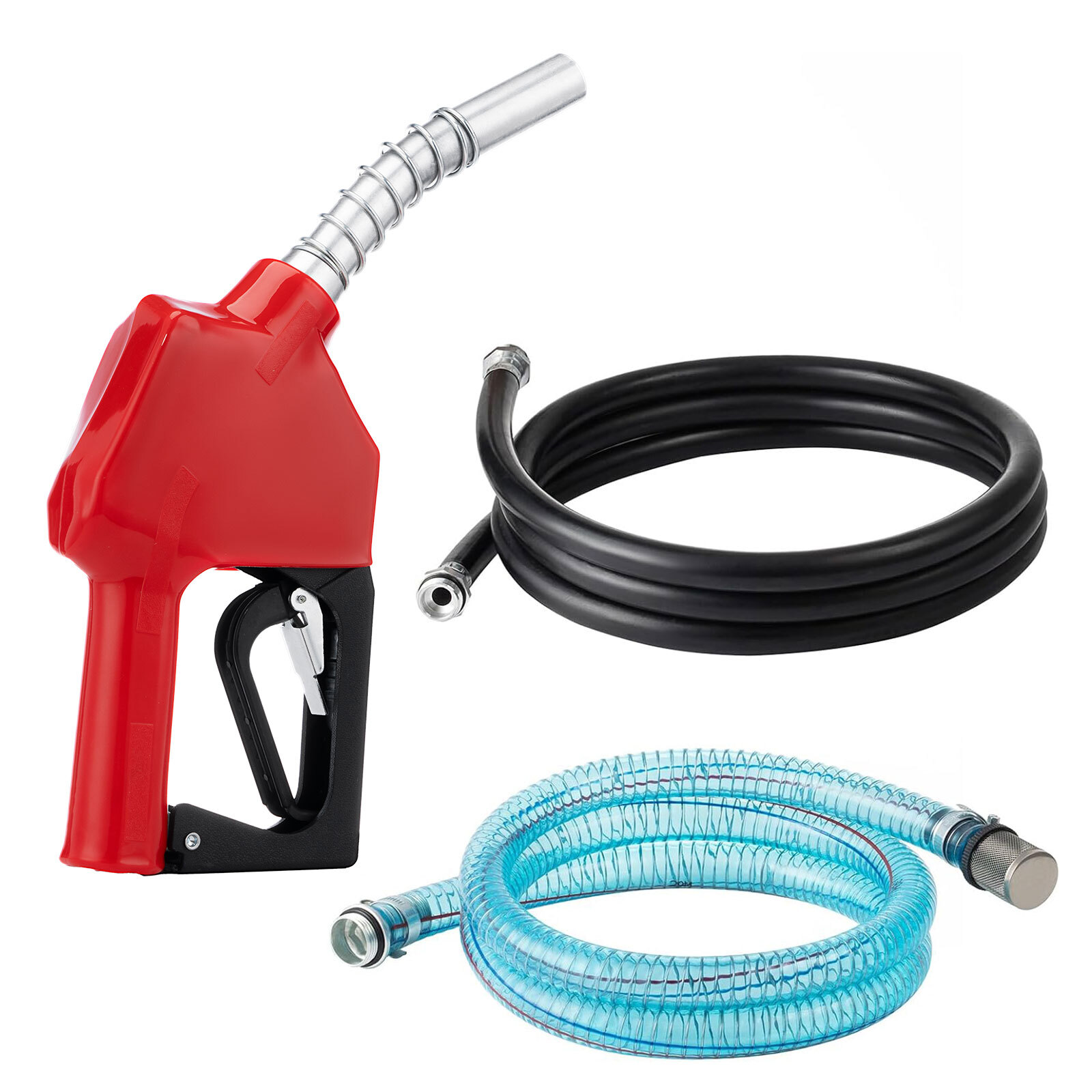 Fuel Transfer Pump Electric Diesel Kerosene Pump 200W 12V DC 10GPM Nozzle Hoses