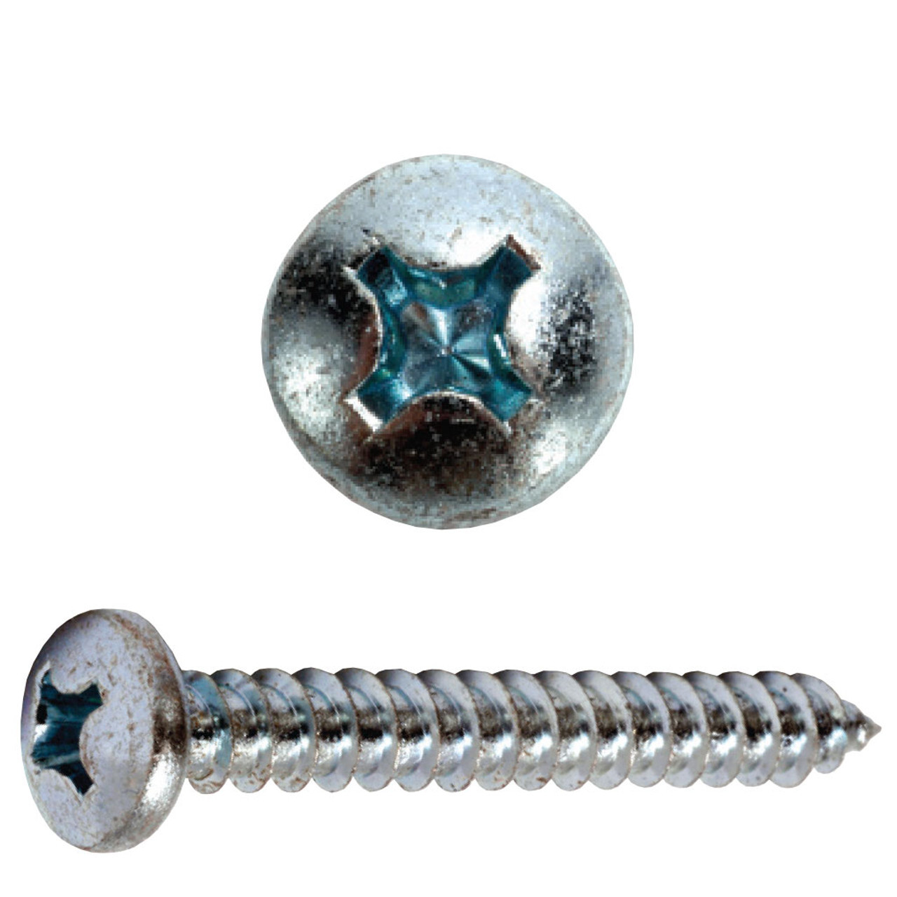 Phillips Pan Head #8 x 1-1/2″ Zinc Plated Sheet Metal Screw 6000pcs