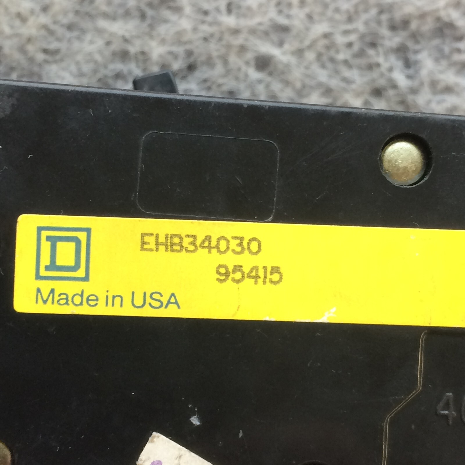 NOS Square D EHB34030 3 Pole Circuit Breaker 30 Amp *Ships Same Day*