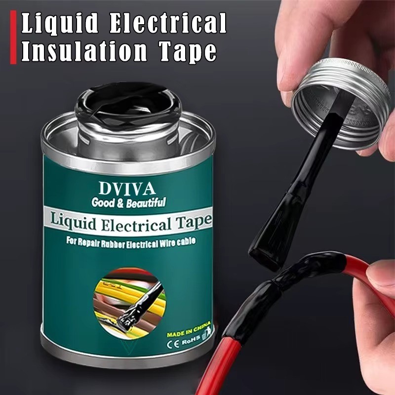 Waterproof Liquid Electrical Tape Insulating Wire Cable Repair Quick Dry Sealant