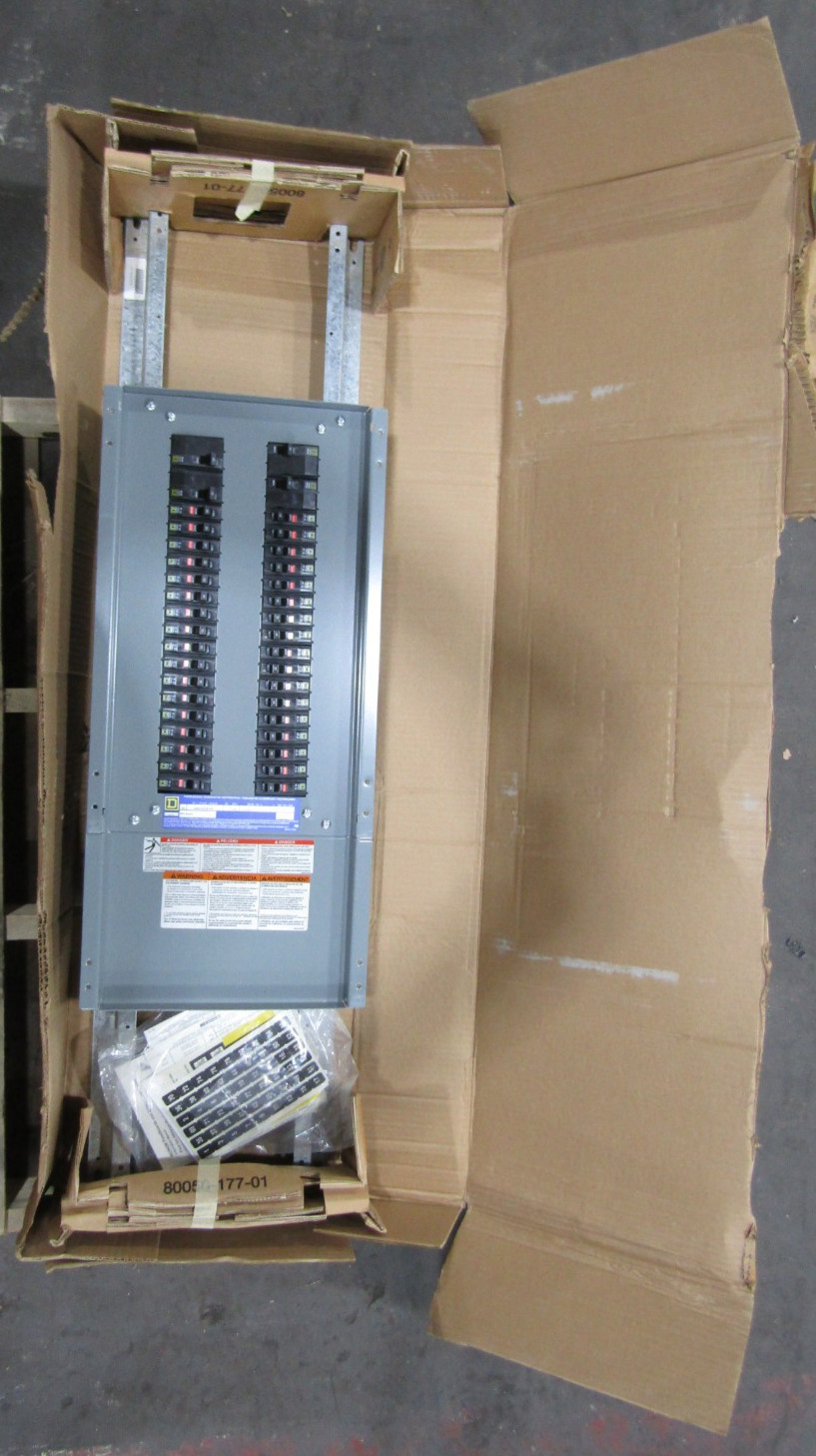 😏 NEW SQUARE D 400 AMP MAIN LUG PANEL INSERT 120/240 VAC 1∅ 3W 42 CIRCUIT