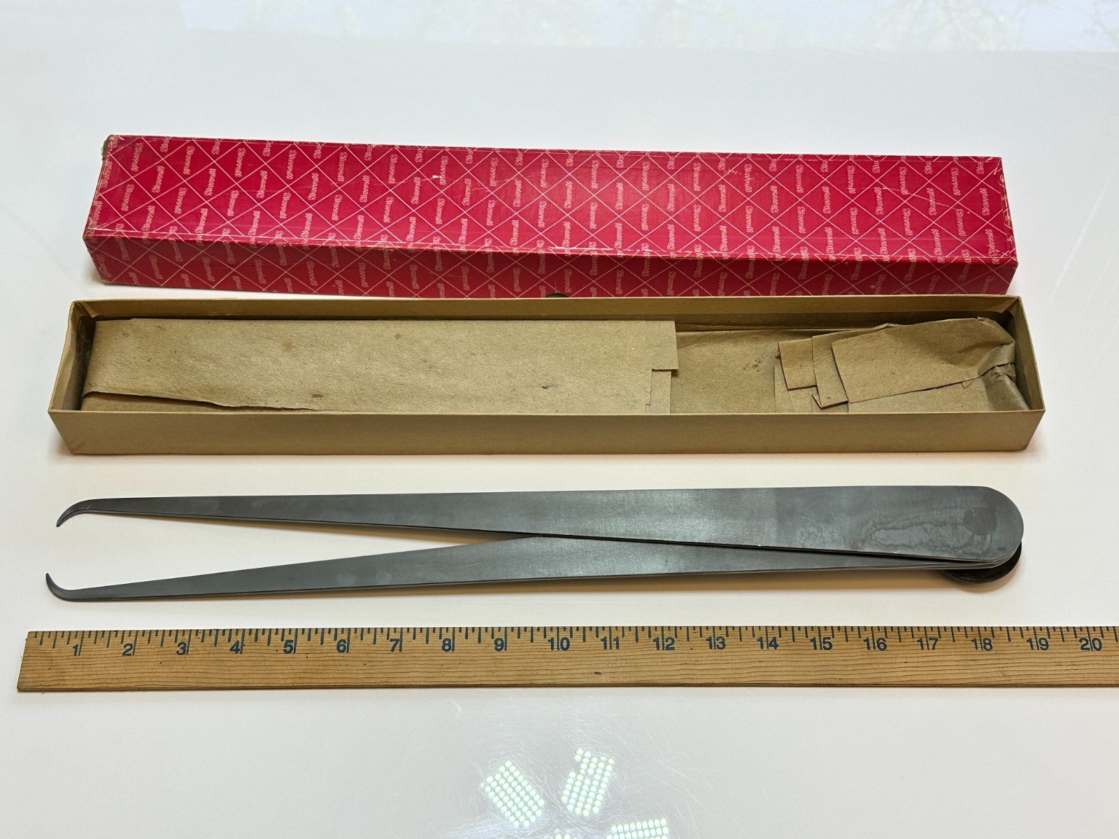 NEW Starrett Tools USA No. 39 (EDP 50259) LOCK Joint Inside Caliper 18” Long