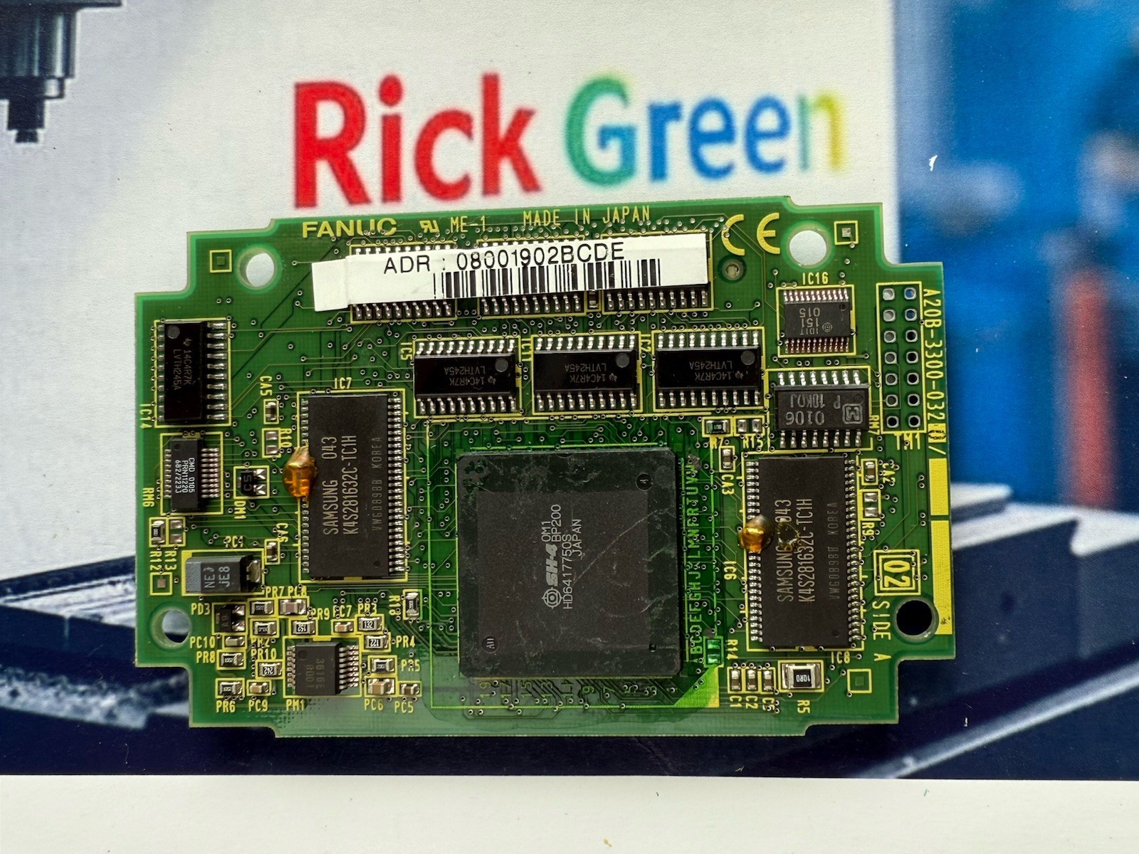 FANUC CE CARD1 A20B-3300-0320 US Seller NDA Available 30 Days Free Return
