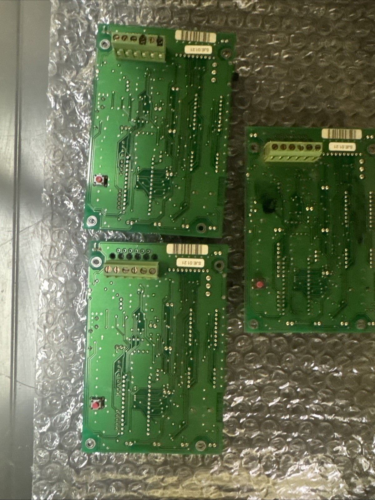 3x Display Module Circuit Board #487181514 for Wascomat TD3030 Dryer rev 1.21