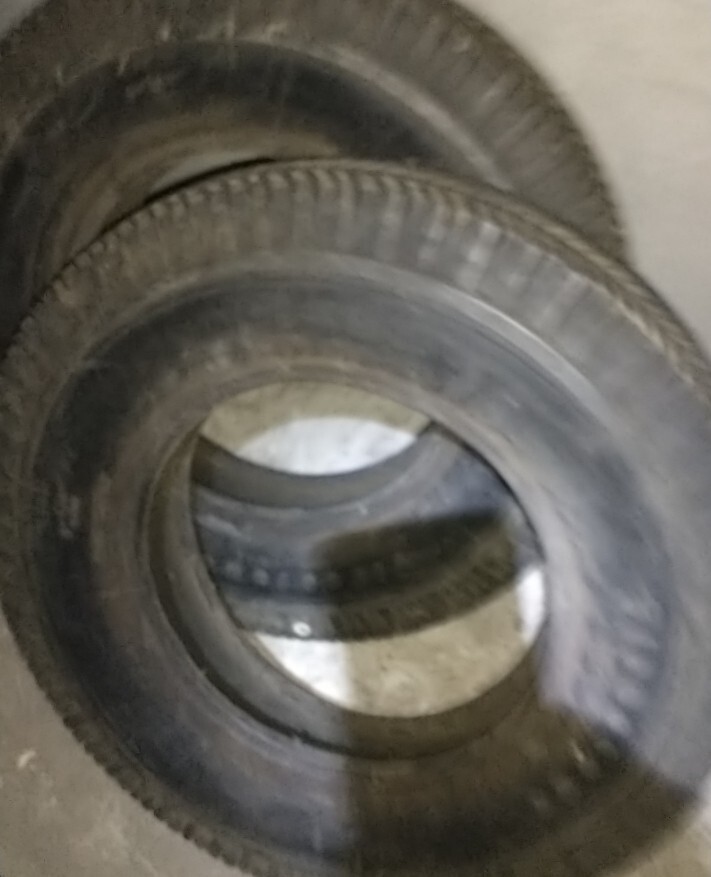 1 ORIGINAL FIRESTONE VINTAGE BIAS TIRE 6.70-15 BIAS BLACKWALL 4 PLY GUM DIPPED 1