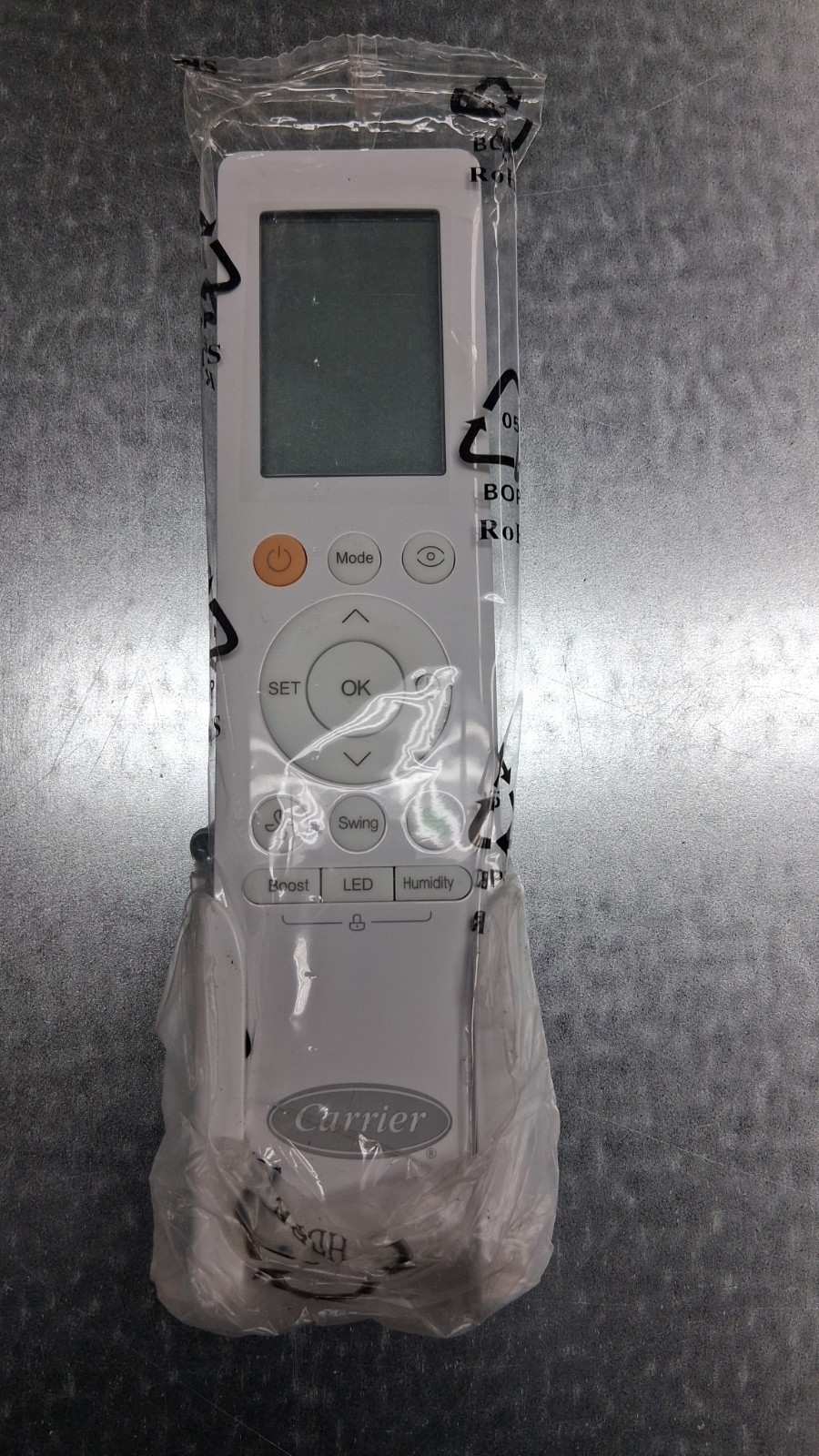 Carrier Remote Control Type RG10L(2HS)/BGEFU1